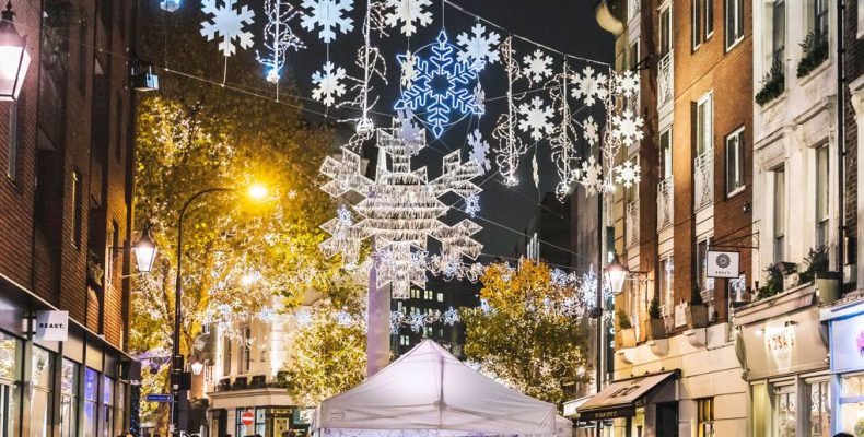 Το Λονδίνο έβαλε τα γιορτινά του!