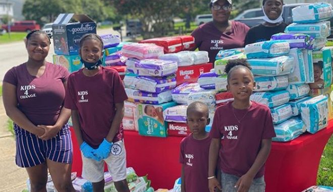 Ο 11χρονος που χάρισε 22.000 πάνες σε μονογονεϊκές οικογένειες