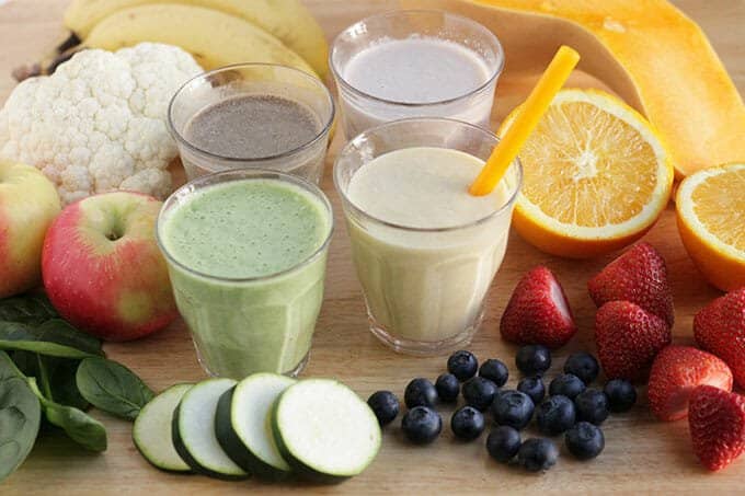 10 smoothies (με κρυμμένα λαχανικά) για παιδιά
