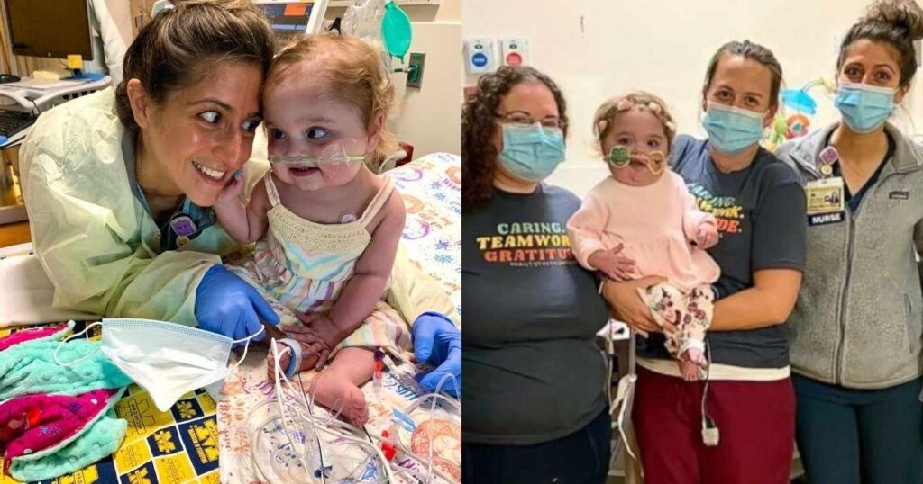 Μωράκι βλέπει για πρώτη φορά το σπίτι του μετά από 694 μέρες νοσηλείας